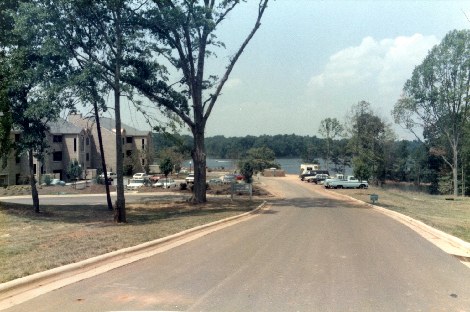 view of building 9801 in 1987